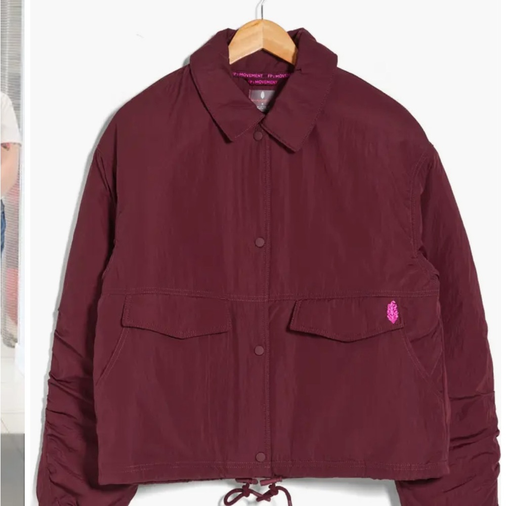 FP off the bleachers coaches jacket